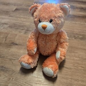 Build-A-Bear Orange Spicey Plush Teddy